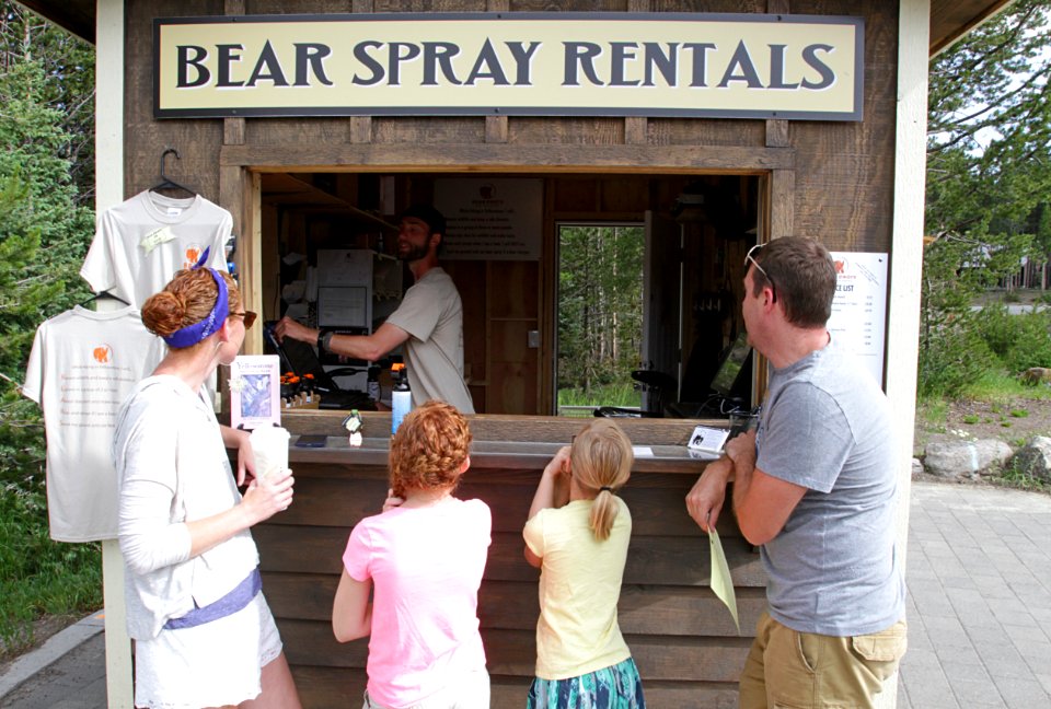 Bear spray rentals