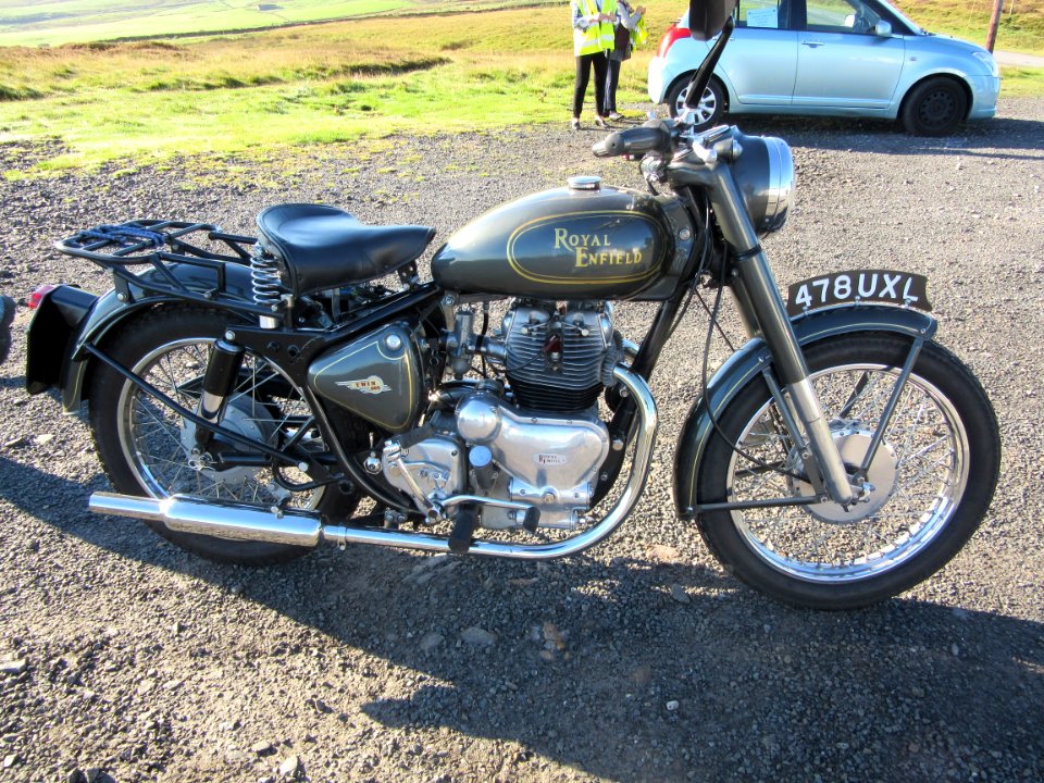 Nice Royal Enfield 500 twin