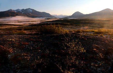 TANGLE LAKE, Denali Highway, Alaska (6-2019) WATERCOLOR  (36)