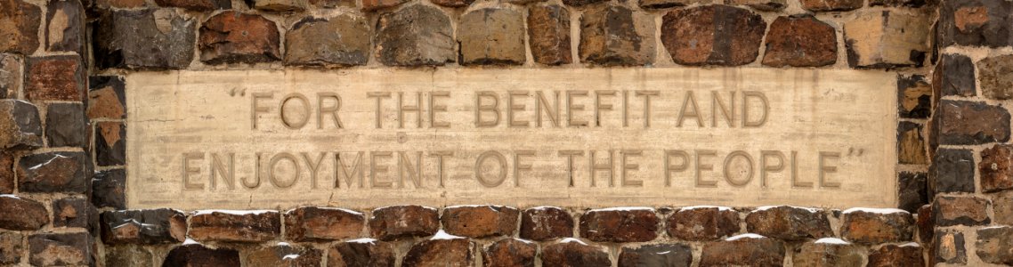 Roosevelt Arch inscription