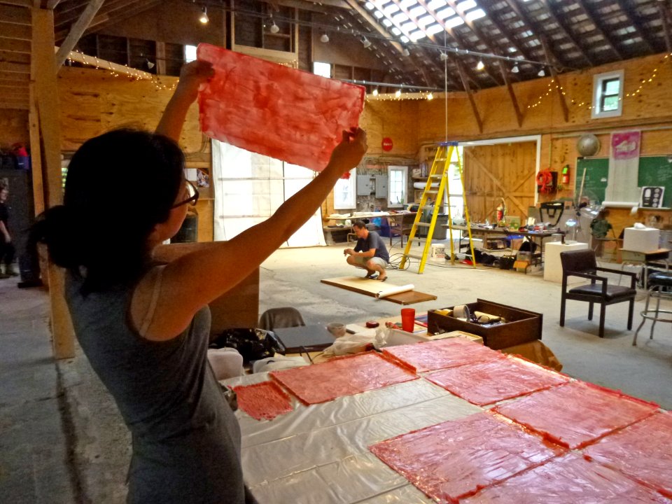 2015 Triangle Artists' Workshop (photo by Claire Lesteven)