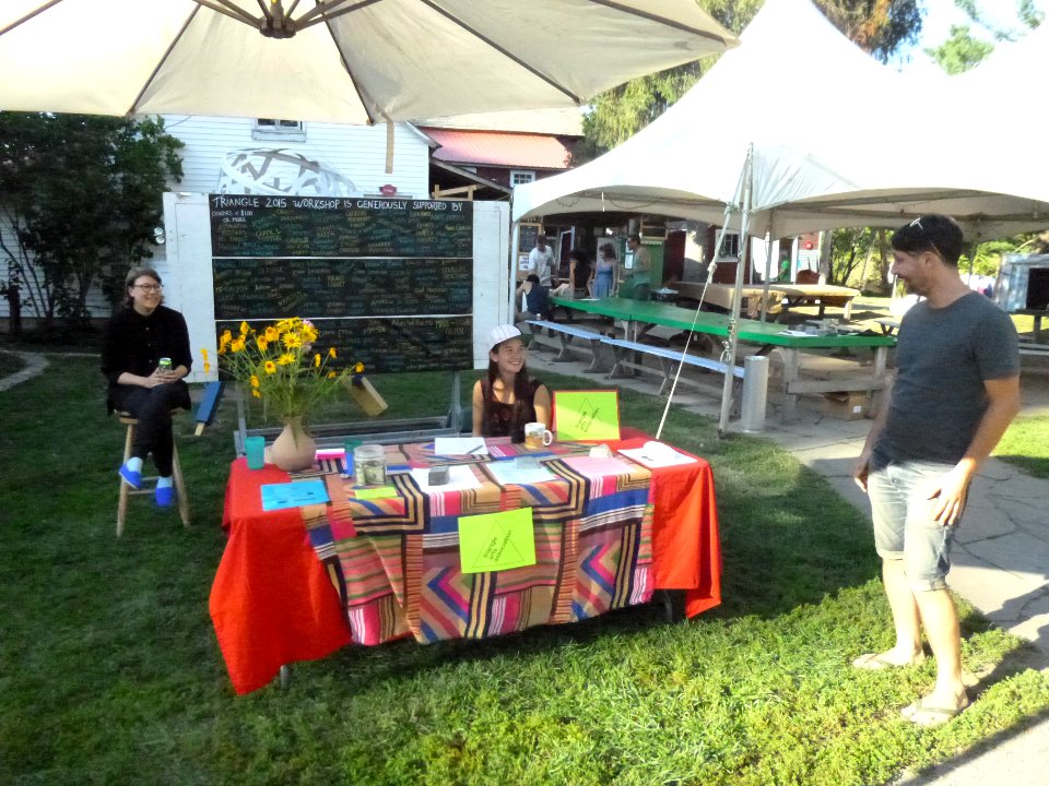 2015 Triangle Artists' Workshop (photo by Claire Lesteven)