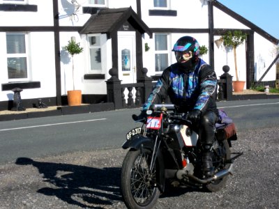 Old Scott on Beamish TT 2016