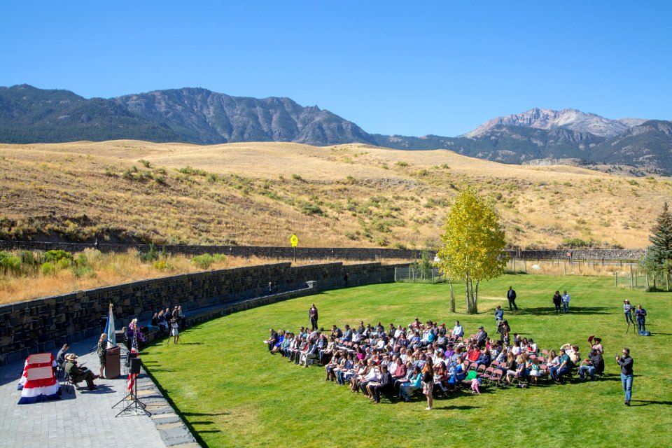 Scenes from the 2018 Naturalization Ceremony in Mammoth Hot Springs