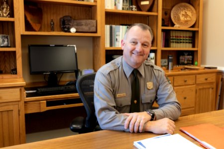 Cameron (Cam) Sholly: Superintendent, Yellowstone National Park - Park Headquarters photo