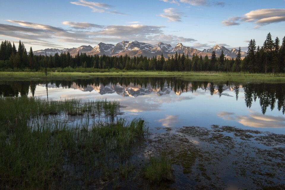 Nature scenic clouds photo