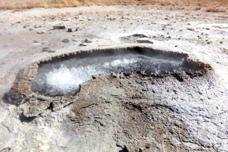 Ear Spring activity post-eruption