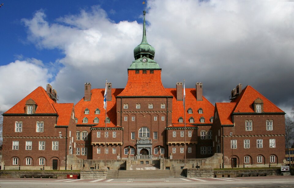 Building town hall östersund