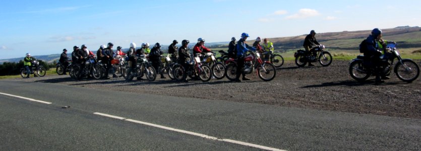 Beamish TT 2016 Waiting at checkpoint