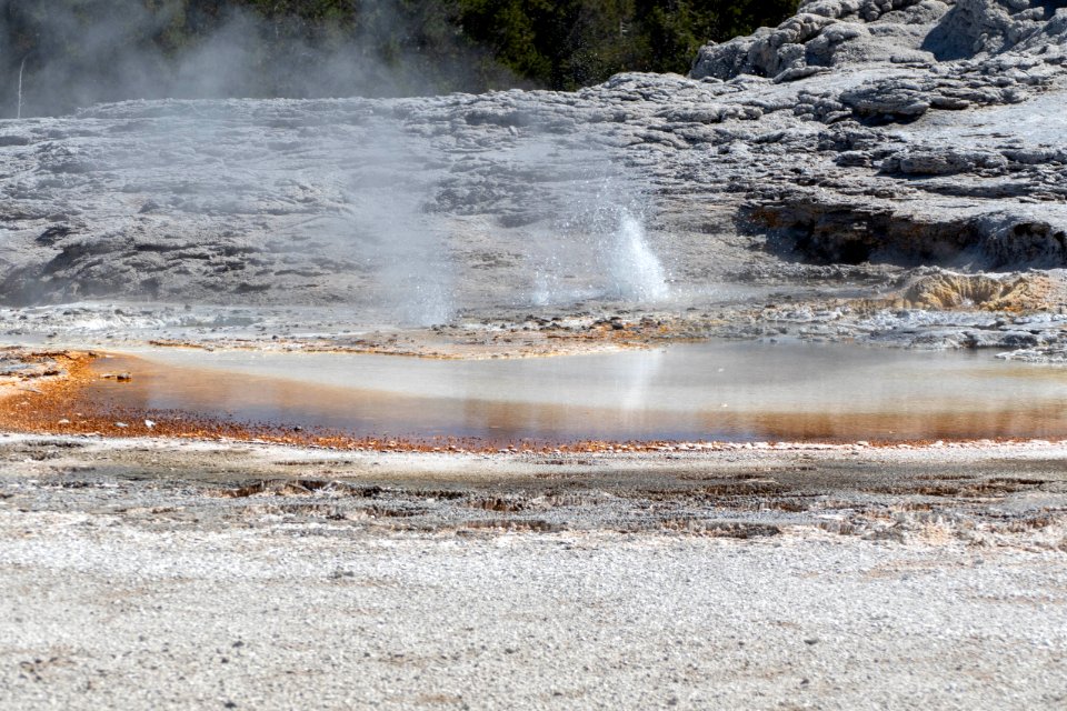 Vent on Castle Geyser