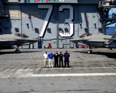 Safety Standown on board the USS George Washington