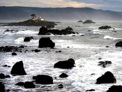 010 - BATTERY POINT LIGHTHOUSE & PEBBLE BEACH DRIVE (1-7-2021) crescent city, del norte co, ca -10