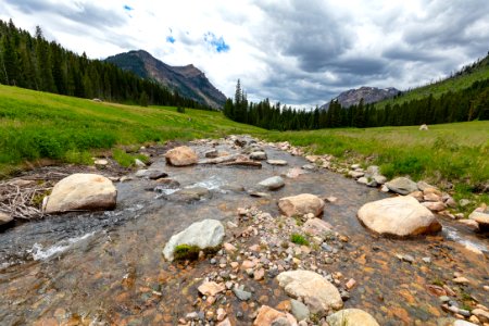 Soda Butte Creek McLaren Mine restoration site (2) photo