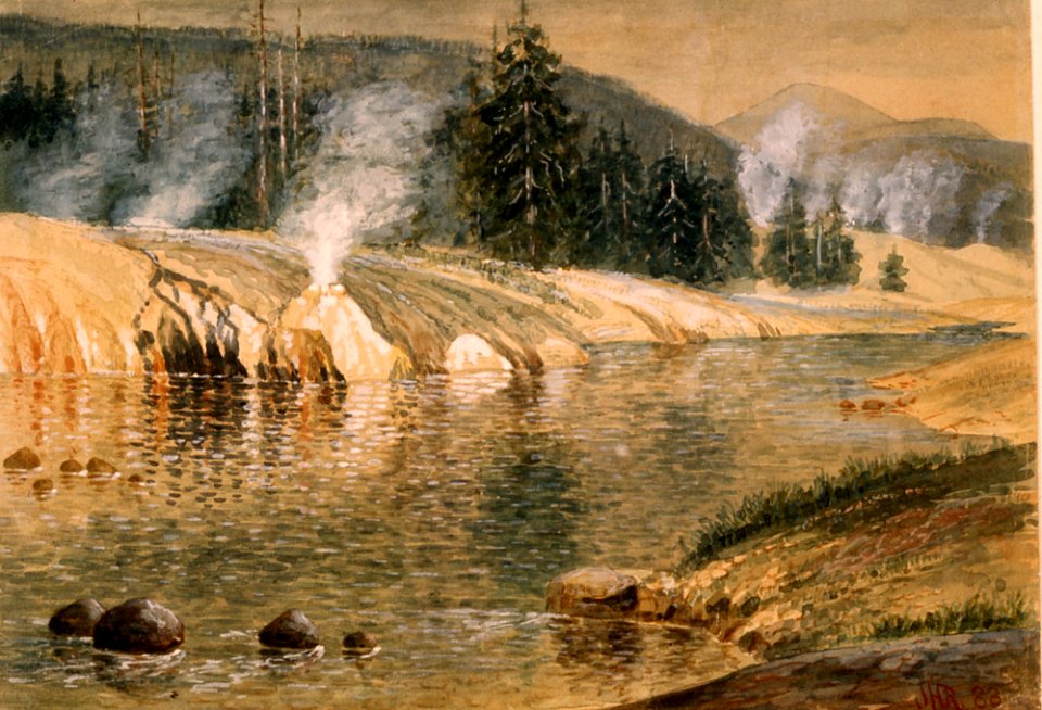 Upper Geyser Basin - Firehole River