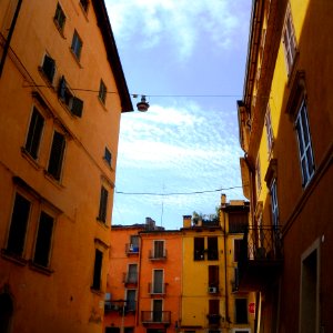 Sky over Veronetta-I (broken lines)