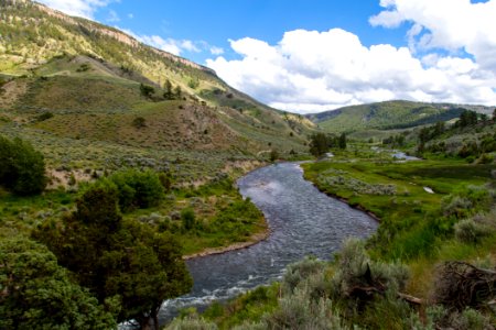 Views of the Gardner River from the Lava Creek Trail (2)
