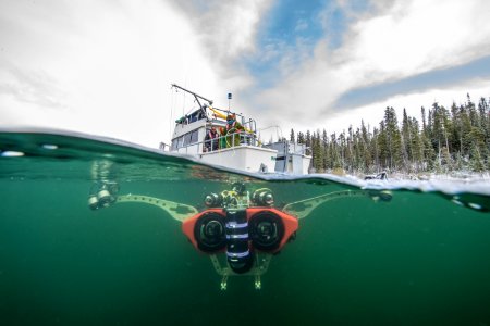 NPS Submerged Resources Center aids with Yellowstone's aquatic i photo
