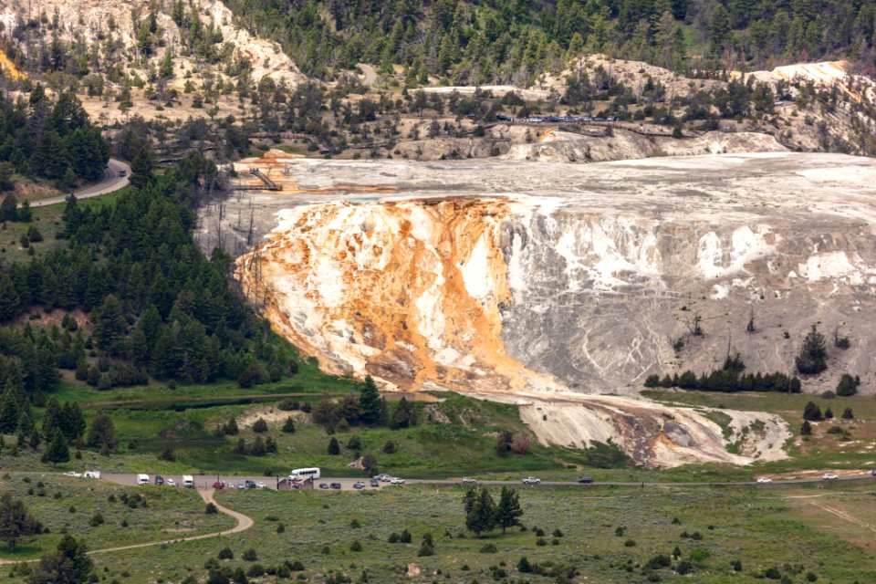Canary Spring from Mt. Everts