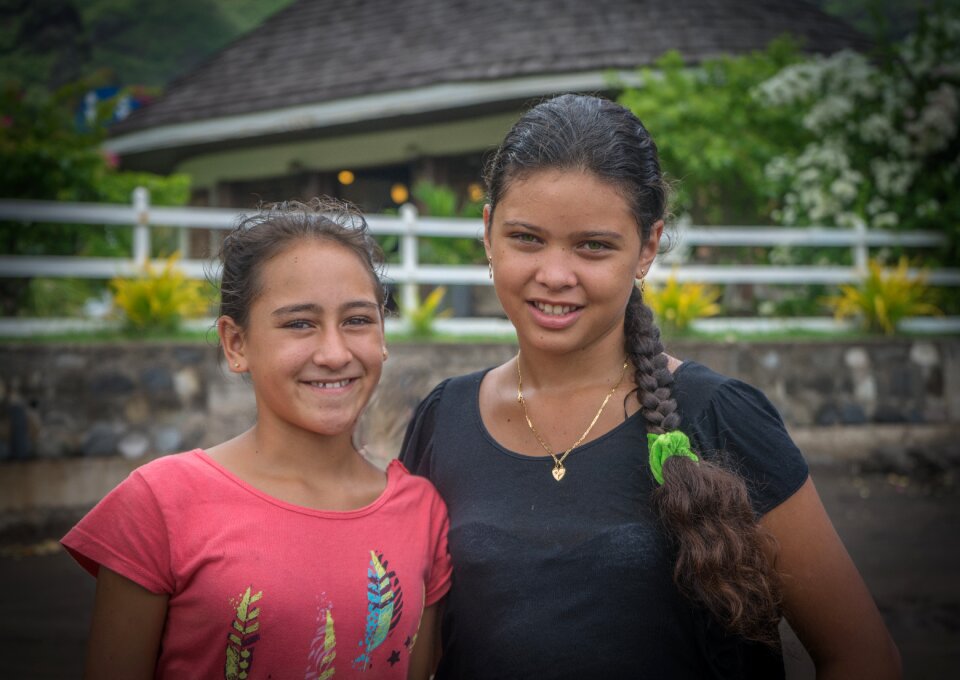 Polynesian french polynesia young