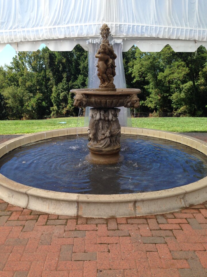Sculpture water angels