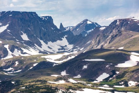 Beartooth Mountain and Bears Tooth photo