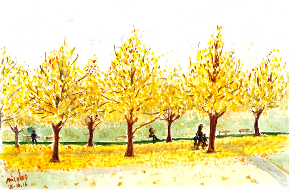 London, Autumn in Regent's Park
