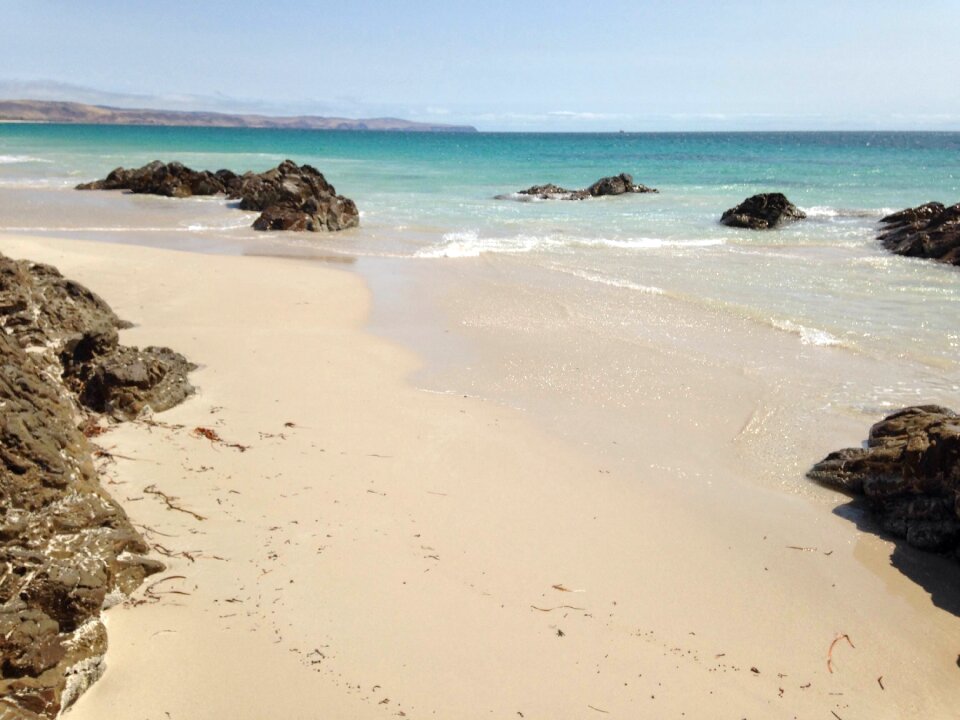 White sand nature paradise