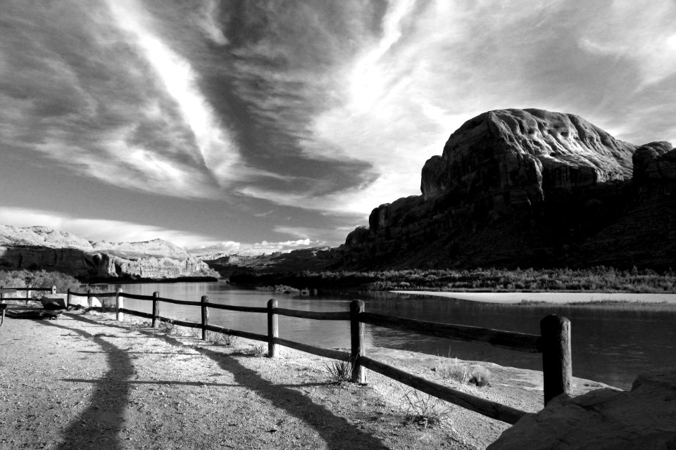 MOAB AREA, GRAND CO, UTAH - 2017 - 5 - 10 - gold bar campground, down-river from moab, utah -05 -BW