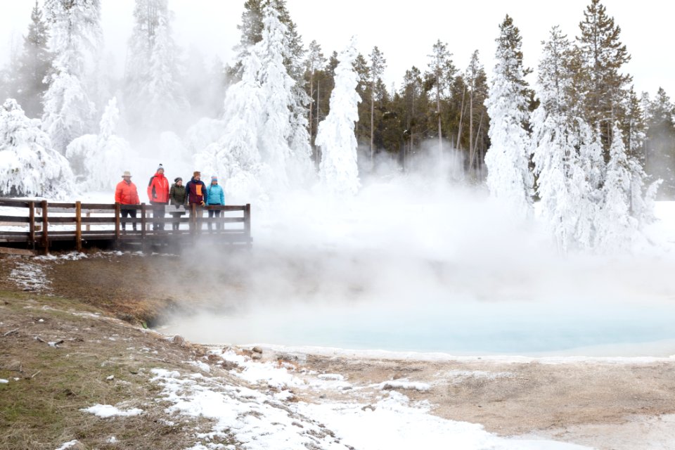 Group takes in the views of Silex Spring