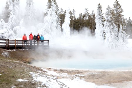 Group takes in the views of Silex Spring