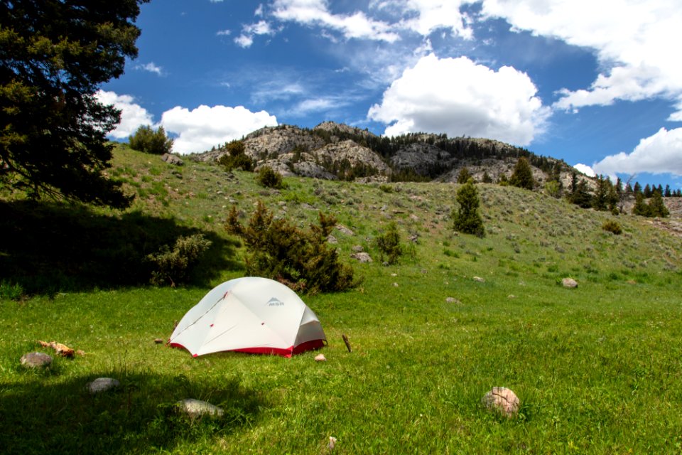 Backcountry views from along Hellroaring Creek
