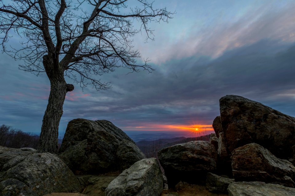 Hazel Mountain Overlook Sunrise