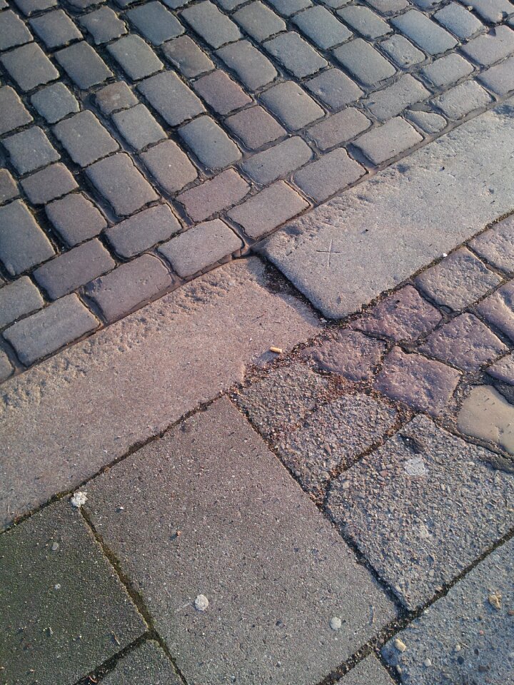 Architecture ground stone