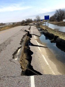 3/27/19 - I-29 exit 24 EB near Bartlett