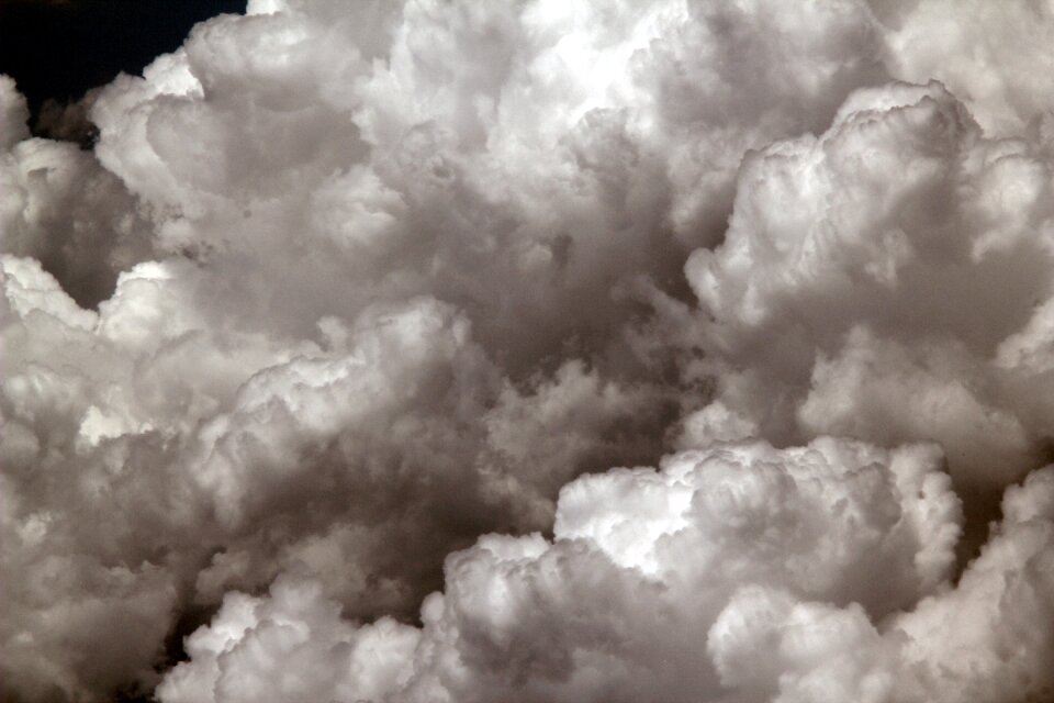 Above sky storm photo