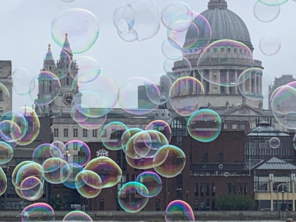 Bubble service at St Paul’s