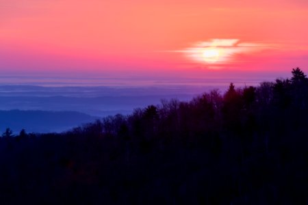 Sunrise from the Blue Ridge photo