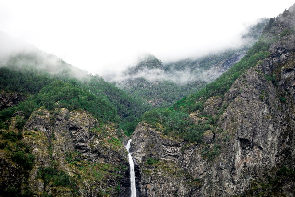 Peak nature landscape