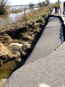 3/25/19 - Pavement on I-29 in Fremont County near Bartlett, IA
