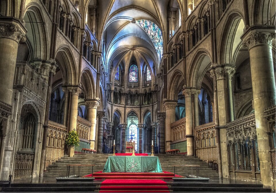 Historic uk brown church