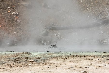 Black Hermit Caldron, Norris Geyser Basin photo