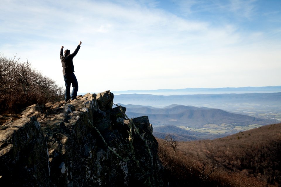 Triumphant at Hawksbill