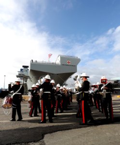 HMS PRINCE OF WALES Naming Ceremony