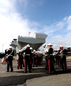 HMS PRINCE OF WALES Naming Ceremony photo