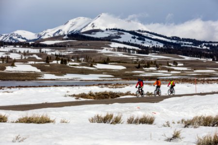 Spring biking with bear spray near Swan Lake (2)
