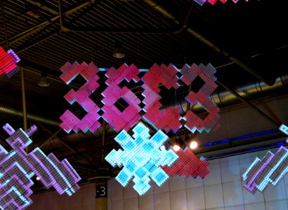 Decoration from Hall 3 during 36c3