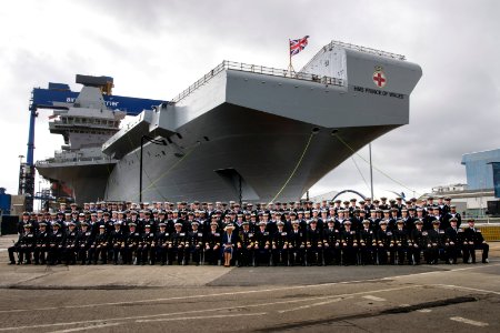 HMS PRINCE OF WALES Naming Ceremony