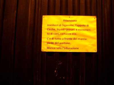 Ancora sull'educazione