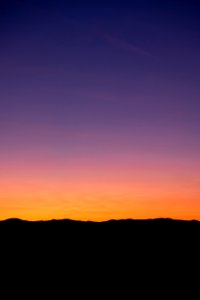 Strmec sunset vertical photo