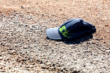 Lost hat in Norris Geyser Basin